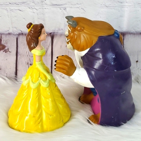 VTG Disney Princess Belle Beauty and The Beast Hand Puppet Figure Pizza Hut 1992 - Picture 9 of 17